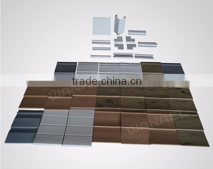 Composite exterior plastic PVC lumber wall siding