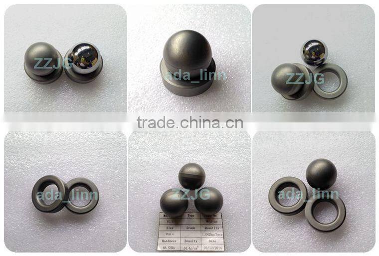 Grade VK8, Blank Surface, Tungsten Alloy Sphere