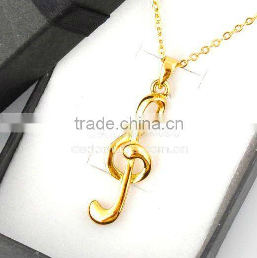 18k Gold plated and platina plated white gold necklace