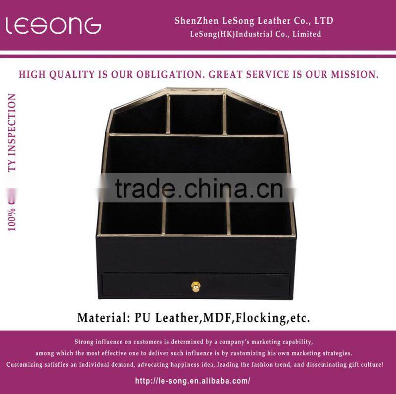 Multi-function Leather Storage box