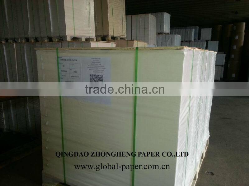 Wood pulp pulp Bulky Book Paper / Cream Color bulky Paper