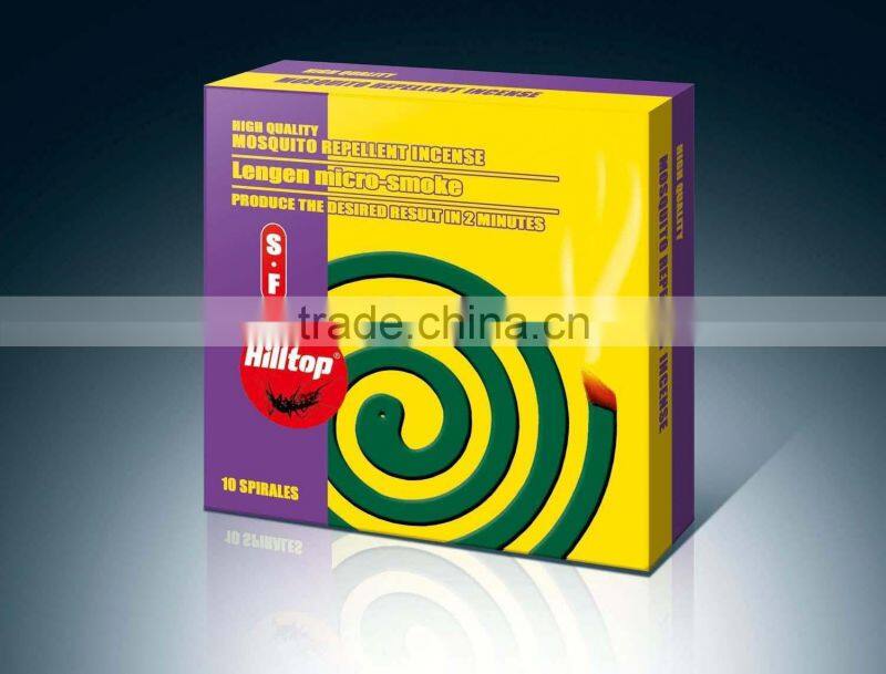 China non smoking mosquito coil incense micro smoking mosquito repellent coil