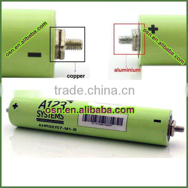 LiFePO4 Cell (A123 32157) screw stud