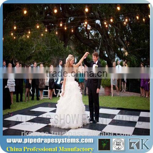 Hot sale plastic dance floor for dance party and wedding