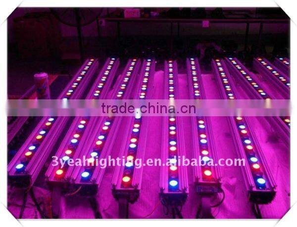 professional stage 36*3w wall washer rgb led bar light led wash bar uplight for wedding background