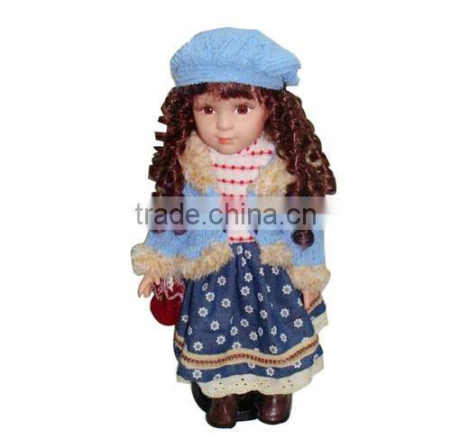 Curly Hair Baby Girl Dancing Happy Electrical Doll