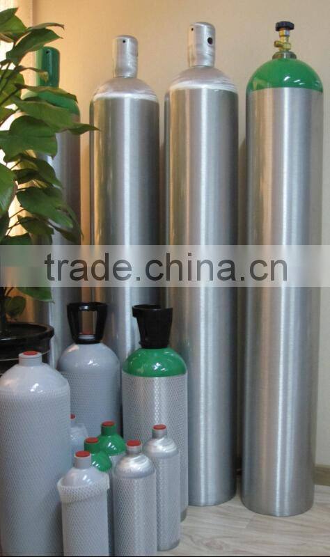 EN STD Oxygen Aluminum Gas Cylinder for Sale