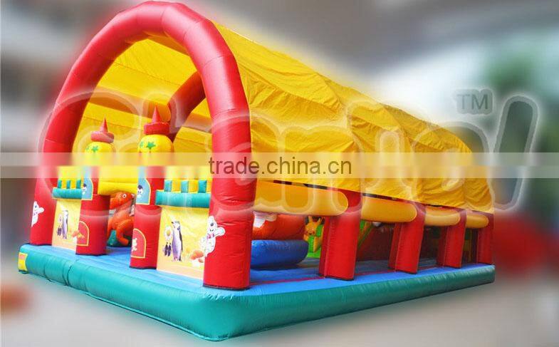 Customized inflatable animal obstacle course, inflatable park