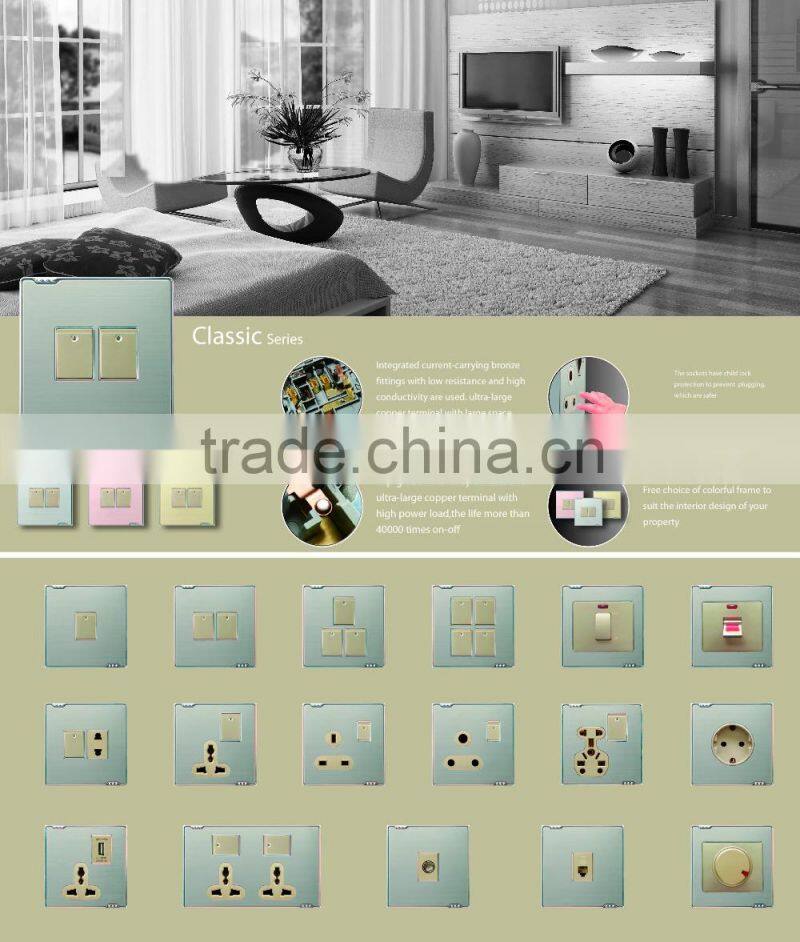 Hot Sale 8 gang switch