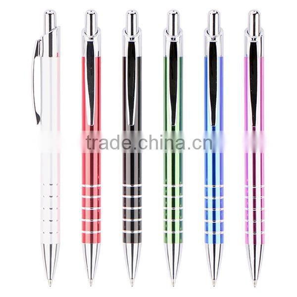 Small MOQ small order fast deliver twist good metal pen