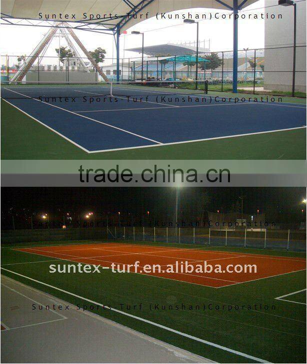 Suntex Golden Slam-T19 artificial turf for tennis court