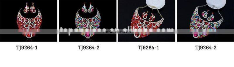 2016 New arrival costume & fashion jewelry for Aso ebi party/High end fashion jewelry necklace wholesale