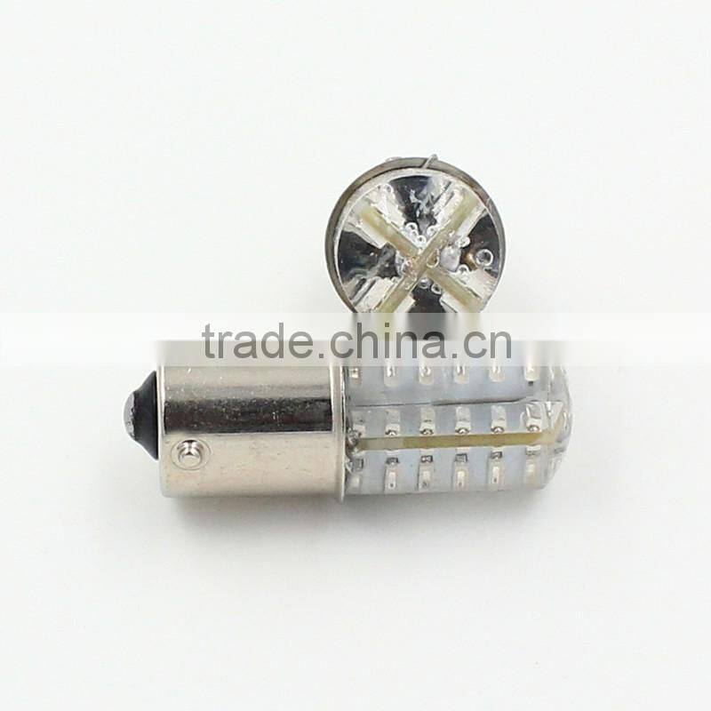 PY21/5W BAY15D 1157 1156 BA15S 48SMD LED light bulb lamp LED car brake lights rear lights stop lights RED STROBE LIGHT