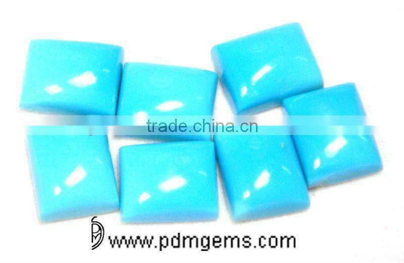 Turquoise Arizona Baguette Smooth Cabochon For Diamond Jewelry From Manufacturer