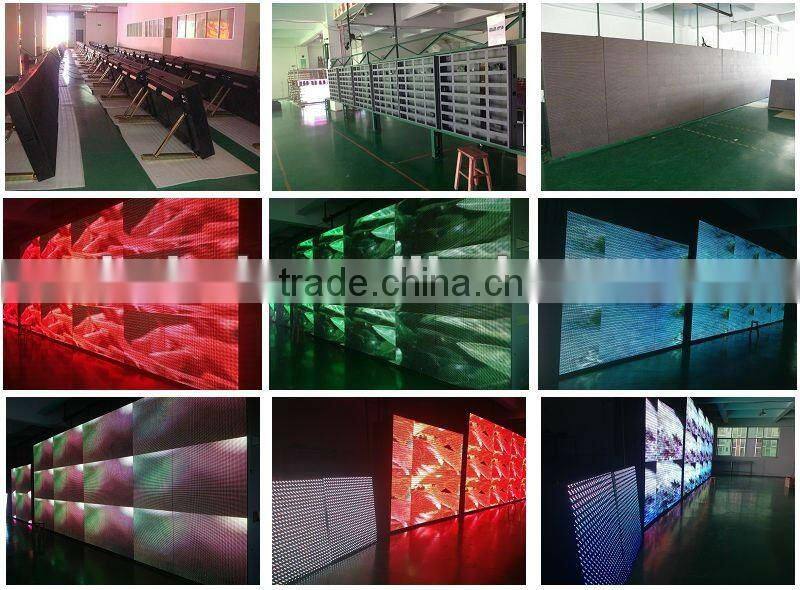 Wallmount P16 led advertising display