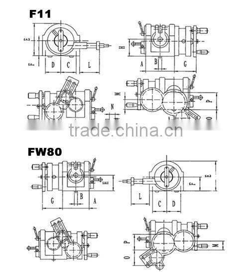 high quality Universal Indexing Head dividing heads