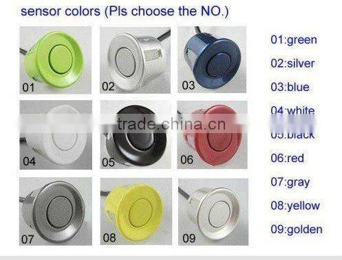 2013 parking aids for cars with human voice and LED daisplay