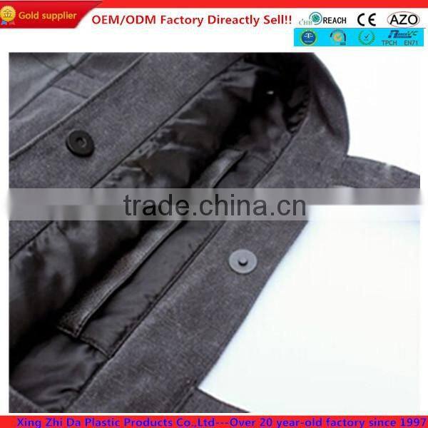 A series of pu canvas shopping bag