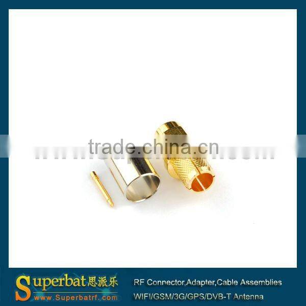 SMA Plug Connector Crimp LMR300 to sma male to sma female