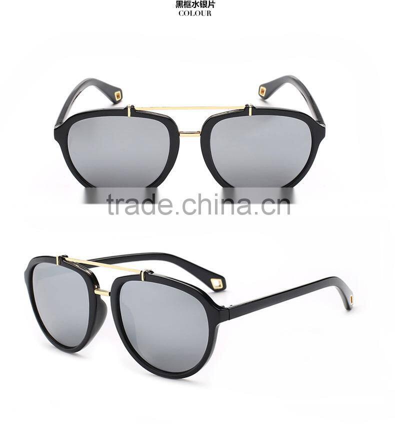 New product high quality Dazzle colour sunglasses