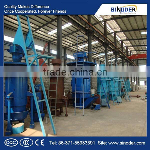 biomass gasifier stove uses air and vapor as the gasifying agents to produce mixed gas.
