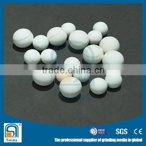 92% White Ceramic Sphere for Cement Ball Mill