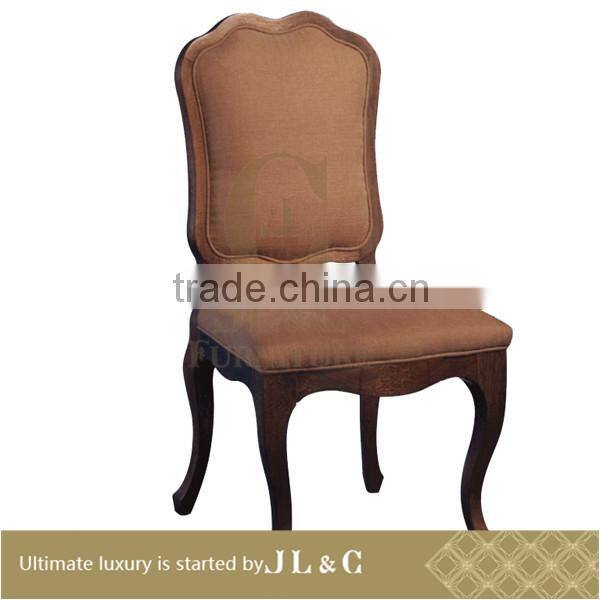 Luxury Dinning Room 2016 New Wooden Armless Dining Chair With Oxhide Leather, AC05-01 From China Supplier- JLC Luxury Home Furni