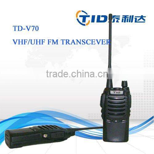 TD-V70 long distance walkie talkie with Squelch Tail Elimination function