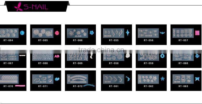 hot sell 3d acrylic nail art mold diy decoration