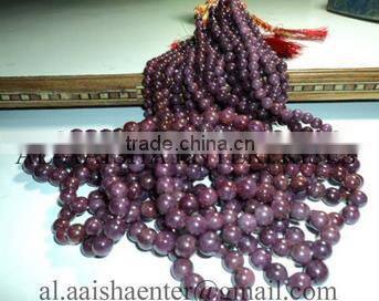 Ruby Round Beads
