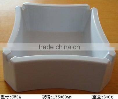 Melamine high quality square unique cigar ashtrays