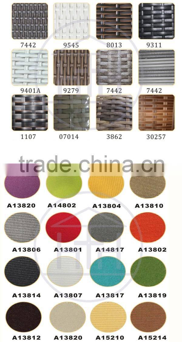 Hot sale modern outdoor sunbed lounge furniture garden round daybed bed