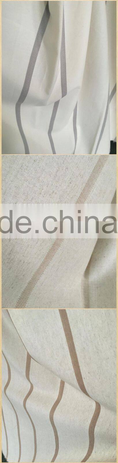 100% cotton soft curtain/cushion fabric, pure color modern European/ Egyptian style
