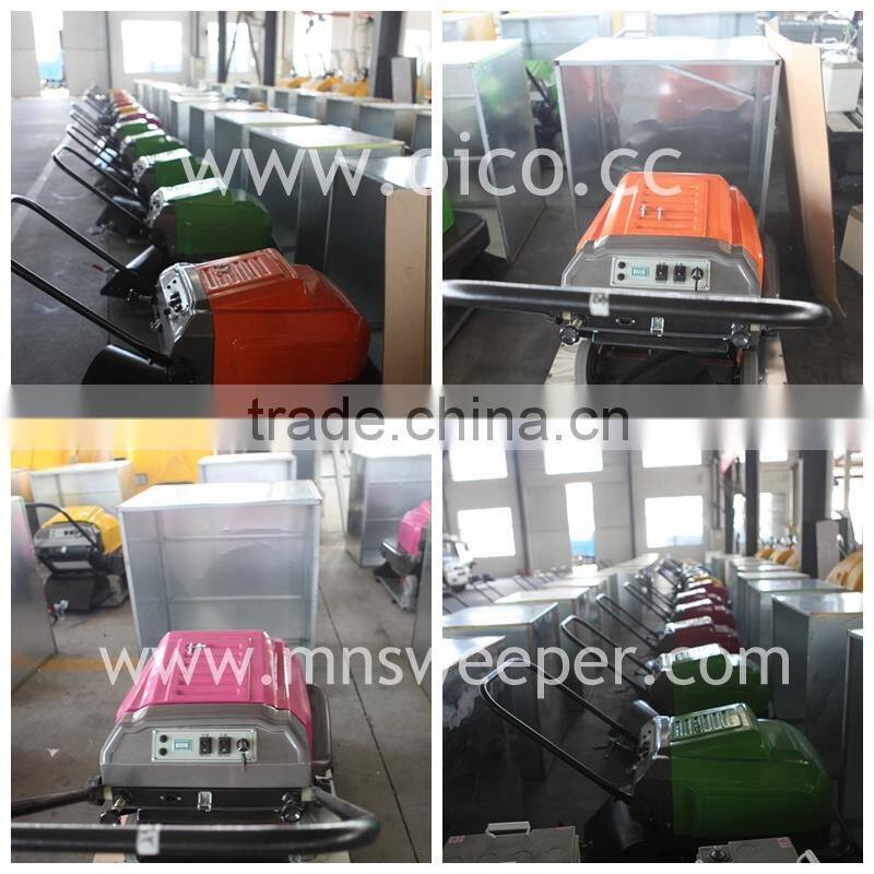 Waiting hall, hospital, factory and pavement cleaning P100A floor sweeper rotary cleaning brush