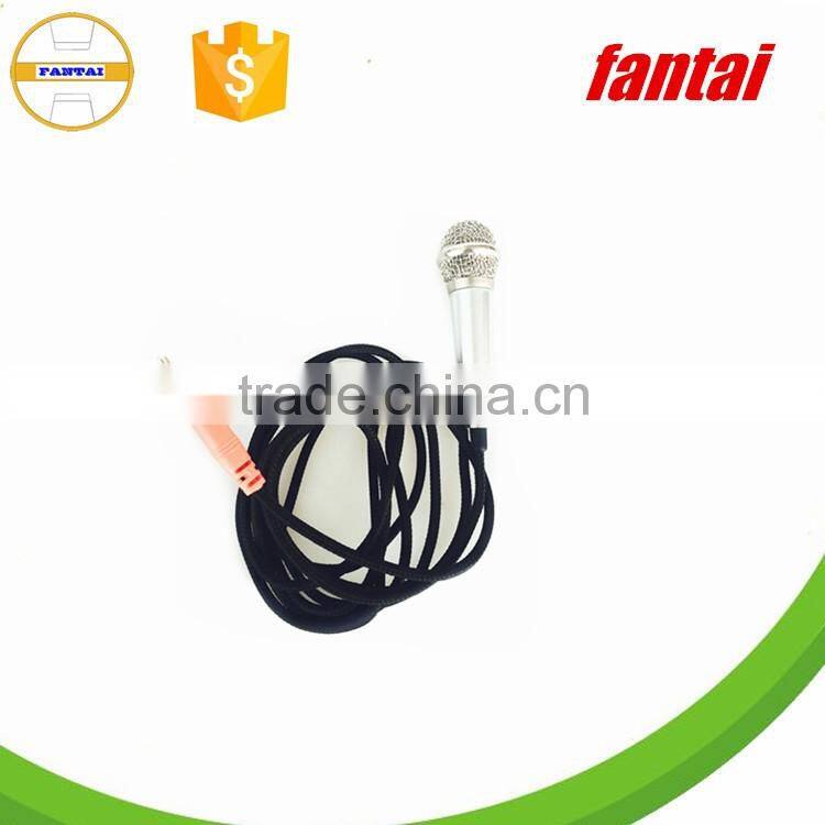 New Mini Wired Handheld Microphone for Mobile Phone,Hot sale portable mini microphone in ear for singing