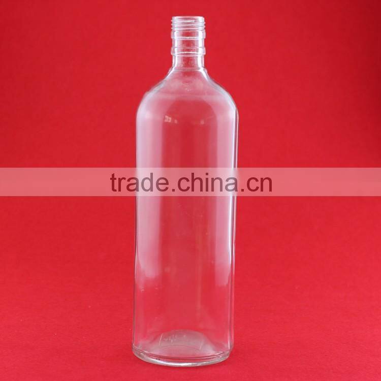 Cheapest 1 liter bottle spirit wine bottle glass tequila bottle