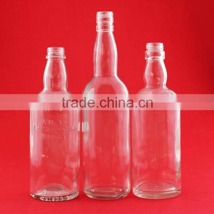 Napoleonesy brandy bottles GOOD quality super flintli wine bottles whiskey glass 700ml bottle
