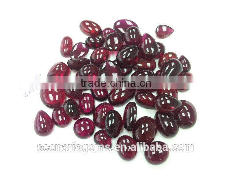 #CMZZ Natural Multi-Shape Cabs Loose Gemstone Rubellite Cabochon