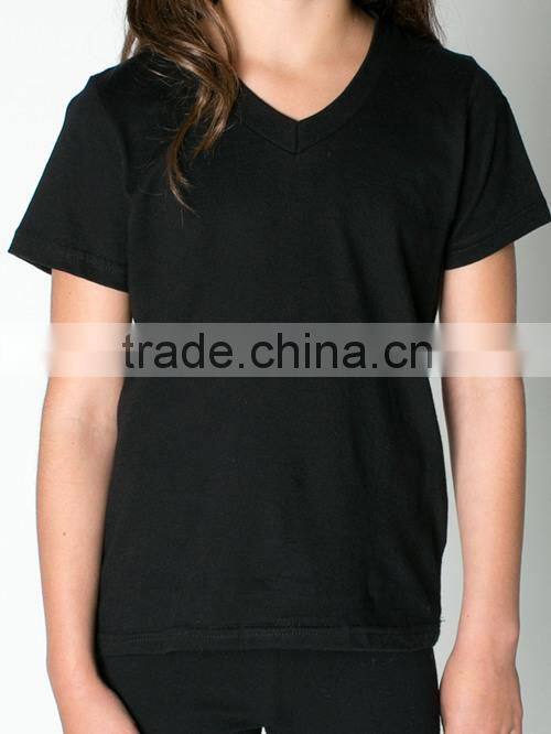 2015 new design custom 100% cotton t shirt for kids with your logo