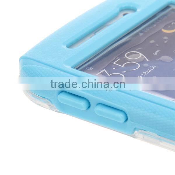 Smart Phone Waterproof Case for Samsung Galaxy S6 S6 Edge With Button Wholesale