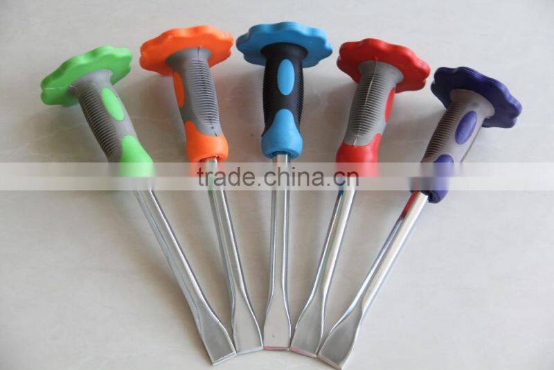 good quality of cold chisel with rubber handle -116