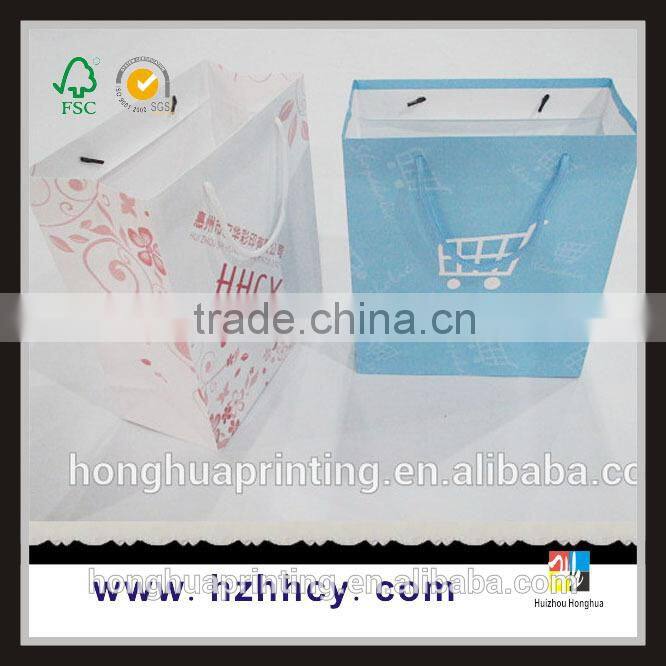 Luxury Style Gift Bag For Wine Small Paper Bag