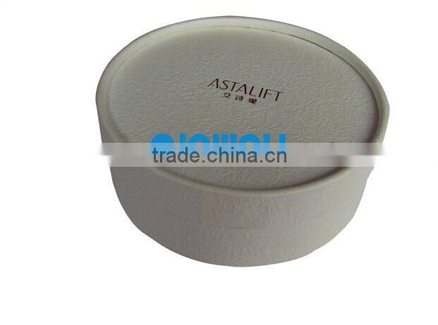custom design small round paper tube packaing for cosmetic/ glass bottle