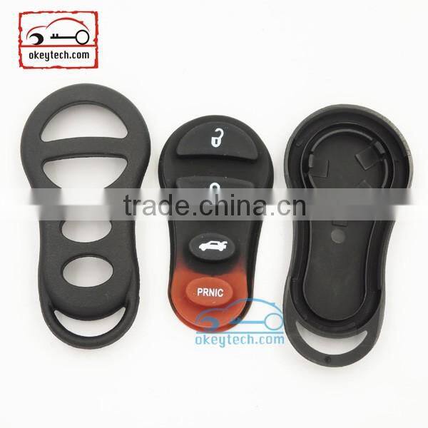 High Quatity Chrysler remote key shell 4 button with battery holder Car Key Chrysler romote key shell