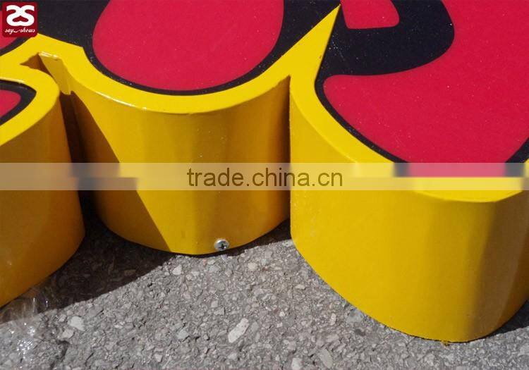 Outdoor advertising display light box