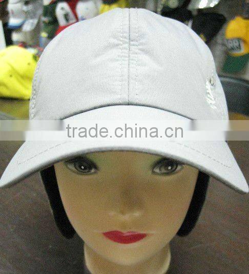 Waterproof Casquette Style Winter Hat with Earflap Hat