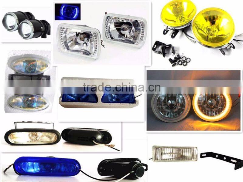 3'' 4'' inch round auto head light truck spare parts dubai