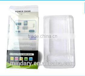 2200mAh/4000mAh slim plastic big capacity power bank