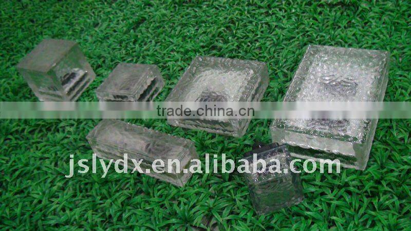 Solar Ice Brick LED light(10*10*10cm)