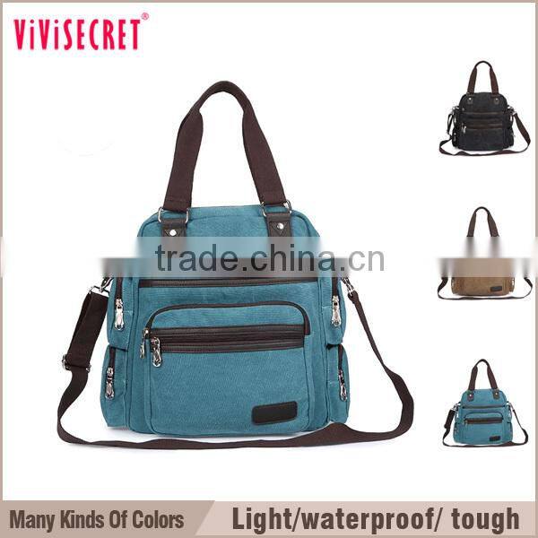 vivisecret Unisex Vintage One Cross Strap Canvas Messenger Bag